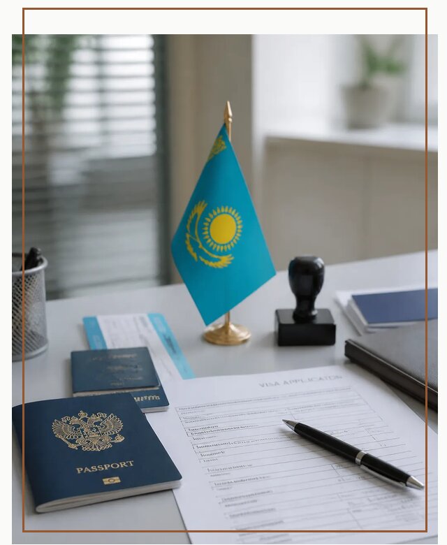 Оформление визы в Казахстан для поездки и работы в Кыштыме