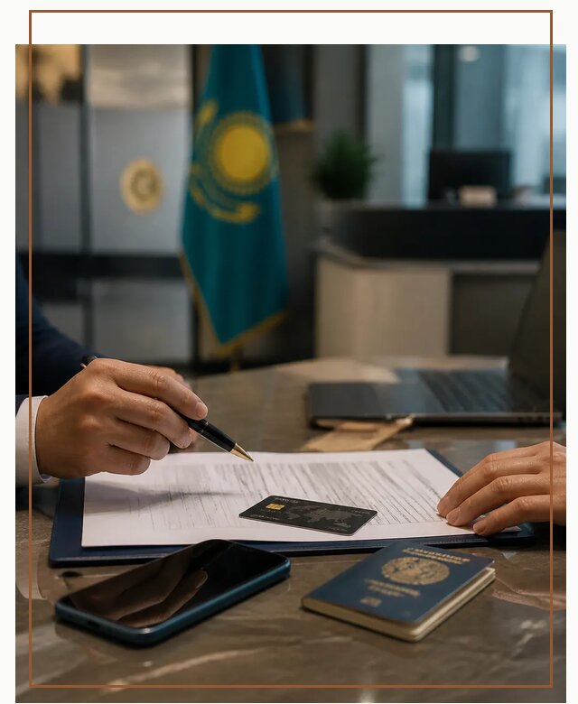 Открытие счета и банковской карты в Казахстане в Кыштыме